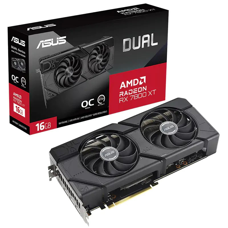 ASUS Radeon RX 7800 XT Dual OC 16GB